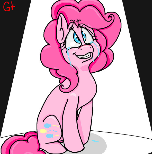 Size: 1378x1400 | Tagged: artist:galienyancats, crying, derpibooru import, pinkie pie, safe, solo