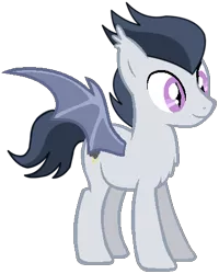 Size: 365x457 | Tagged: safe, artist:dreamcasterpegasus, derpibooru import, rumble, bat pony, pony, older, race swap, rumbat, solo