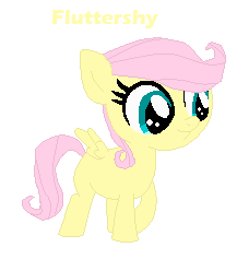 Size: 217x237 | Tagged: 5-year-old, artist:berrypunchrules, base used, cute, derpibooru import, filly, fluttershy, safe, solo, younger