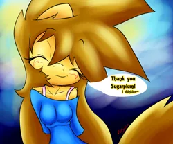 Size: 1280x1063 | Tagged: anthro, anthro oc, artist:isle-of-forgotten-dreams, derpibooru import, oc, oc:sera, safe, smiling, solo, unofficial characters only