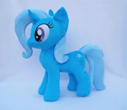 Size: 986x857 | Tagged: safe, artist:lilmoon, derpibooru import, trixie, pony, unicorn, female, irl, mare, photo, plushie, solo