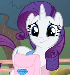 Size: 618x662 | Tagged: safe, derpibooru import, screencap, rarity, pony, unicorn, filli vanilli, :s, cute, female, mare, raribetes, saddle bag, solo, wavy mouth