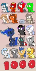 Size: 964x1920 | Tagged: applejack, artist:switchy, browser ponies, flash sentry, google chrome, king sombra, lunabotic, oc, oc:aha mclovin, oc:google chrome, oc:heather sweet feathers, princess luna, safe