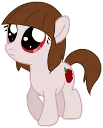 Size: 459x572 | Tagged: safe, artist:askibpony, derpibooru import, ponified, female, filly, horror game, ib, solo