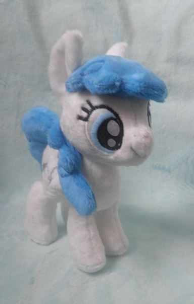 Size: 845x1321 | Tagged: safe, artist:pastelblueunicorn, derpibooru import, lightning bolt, white lightning, pegasus, pony, female, folded wings, irl, mare, photo, plushie, solo, standing, wings