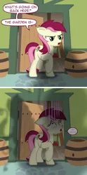 Size: 700x1410 | Tagged: artist:heylaughingboy, artist:stylus, ask, comic, derpibooru import, roseluck, safe, solo, thedoctorandroseluck, tumblr