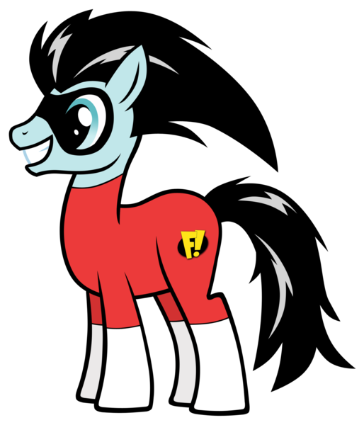 Size: 1600x1867 | Tagged: safe, artist:mrdaviez, derpibooru import, ponified, freakazoid, solo