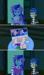 Size: 1080x1839 | Tagged: safe, derpibooru import, flash sentry, princess luna, spike, sweetie belle, twilight sparkle, equestria girls, accepted meme that never ends, crossing the memes, exploitable, exploitable meme, flash's paper, homestuck, humanized, jack noir, meme, spike's comic, sweetie's note meme, the meme that never ends, the scary door, what's in the box jack?