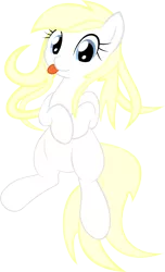 Size: 1500x2469 | Tagged: safe, artist:accu, artist:theparagon, derpibooru import, oc, oc:aryanne, unofficial characters only, pony, bed, blonde, body pillow, body pillow design, cute, full body, looking at you, on back, ruffled hair, solo, tongue out