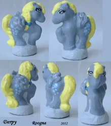 Size: 1400x1600 | Tagged: safe, artist:roogna, derpibooru import, derpy hooves, pegasus, pony, custom, female, g1, mare