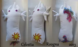 Size: 1430x870 | Tagged: artist:roogna, derpibooru import, irl, photo, plushie, princess celestia, safe