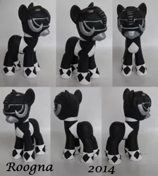 Size: 1300x1450 | Tagged: artist:roogna, black ranger, brushable, custom, derpibooru import, ponified, power rangers, safe, toy