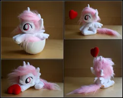 Size: 1005x795 | Tagged: artist:lavim, cute, cutelestia, derpibooru import, filly, irl, photo, plushie, princess celestia, safe, solo, teacup