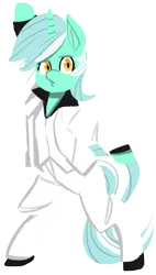 Size: 1216x2146 | Tagged: safe, artist:fauxsquared, derpibooru import, lyra heartstrings, pony, bipedal, clothes, saturday night fever, solo, suit