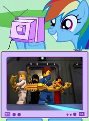 Size: 438x600 | Tagged: cole brookstone, derpibooru import, exploitable meme, jay walker, kai smith, lego, lego ninjago masters of spinjitsu, meme, ninjago, obligatory pony, rainbow dash, safe, tv meme, zane julien