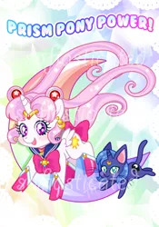 Size: 378x540 | Tagged: artist:spikysofia, derpibooru import, princess celestia, princess luna, safe, sailor moon