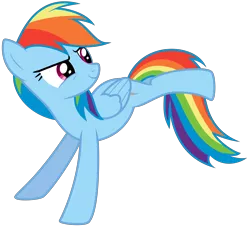 Size: 6621x6000 | Tagged: absurd resolution, artist:byteslice, derpibooru import, kicking, rainbow dash, safe, simple background, solo, trade ya, transparent background, vector