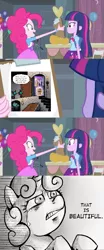 Size: 411x992 | Tagged: safe, derpibooru import, edit, edited screencap, idw, screencap, applejack, fluttershy, pinkie pie, rainbow dash, rarity, trixie, twilight sparkle, oc, oc:pauly sentry, equestria girls, equestria girls (movie), magical mystery cure, accepted meme that never ends, alicorn flash, apple closet, button's odd game, coco's gift, exploitable meme, flash's paper, forced meme, look what pinkie found, look what trixie found, lyra's score, mane six, meme, memeception, nature is so fascinating, newspaper meme, obligatory pony, patrick hates this channel, pinkie's clipboard, sad movie meme, snips shirt, spike card meme, spike's comic, spongebob squarepants, squidville, that is beautiful, the meme that never ends, the ride never ends, the scary door, tv meme, under the bed