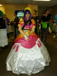 Size: 3456x4608 | Tagged: 2013, alicorn, animenext, artist needed, clothes, convention, coronation dress, cosplay, derpibooru import, dress, human, irl, irl human, photo, safe, solo, twilight sparkle, twilight sparkle (alicorn)