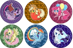 Size: 1055x687 | Tagged: apple, applejack, artist:theunununium, balloon, book, butterfly, cloud, cute, derpibooru import, fluttershy, gem, grin, mane six, on back, pinkie pie, rainbow dash, rarity, reading, safe, smiling, twilight sparkle, wink