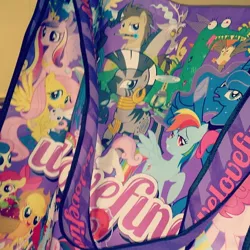 Size: 640x640 | Tagged: babscon, convention, derpibooru import, irl, merchandise, photo, safe, welovefine