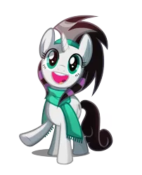 Size: 1509x1869 | Tagged: safe, artist:wicklesmack, derpibooru import, oc, oc:sixtoh, unofficial characters only, pony, unicorn, clothes, scarf, solo