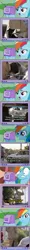 Size: 701x5755 | Tagged: adolf hitler, car accident, derpibooru import, exploitable meme, meme, obligatory pony, rainbow dash, safe, time machine, tv meme, wat