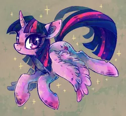 Size: 957x882 | Tagged: safe, artist:zilleniose-chu, derpibooru import, twilight sparkle, twilight sparkle (alicorn), alicorn, pony, female, flying, mare, solo