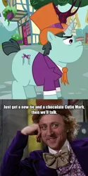 Size: 350x702 | Tagged: claude, condescending wonka, fat, inspiration manifestation, meme, puppet, safe, that was fast, willy wonka, willy wonka and the chocolate factory