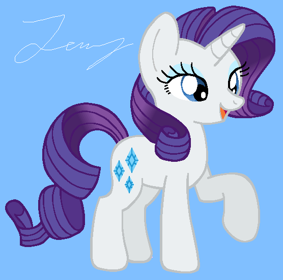 Size: 556x552 | Tagged: safe, artist:heartinarosebud, derpibooru import, rarity, solo