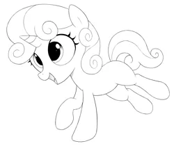 Size: 1912x1604 | Tagged: safe, artist:kas92, derpibooru import, sweetie belle, grayscale, monochrome, simple background, solo