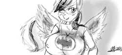 Size: 919x415 | Tagged: anthro, artist:mrscurlystyles, batman, batmare, breasts, busty rainbow dash, cleavage, crossover, dc comics, derpibooru import, female, grayscale, monochrome, rainbow dash, solo, solo female, suggestive