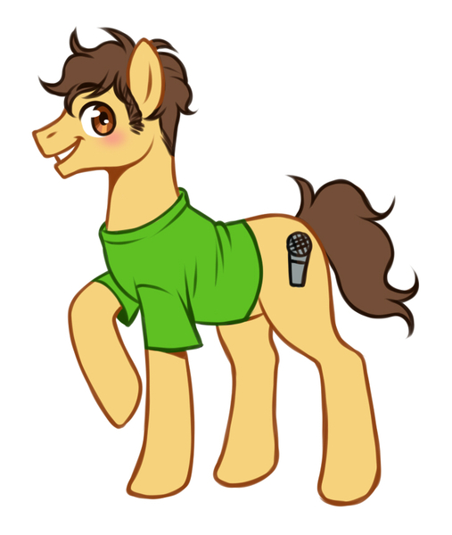 Size: 725x858 | Tagged: artist:mimby-rabbit, clothes, derpibooru import, ponified, safe, solo, tobuscus