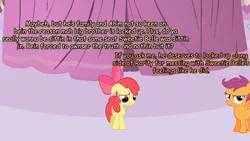 Size: 1280x720 | Tagged: apple bloom, ask the perverted cmc, cutie mark crusaders, pervertedcmc, safe, scootaloo, sweetie belle