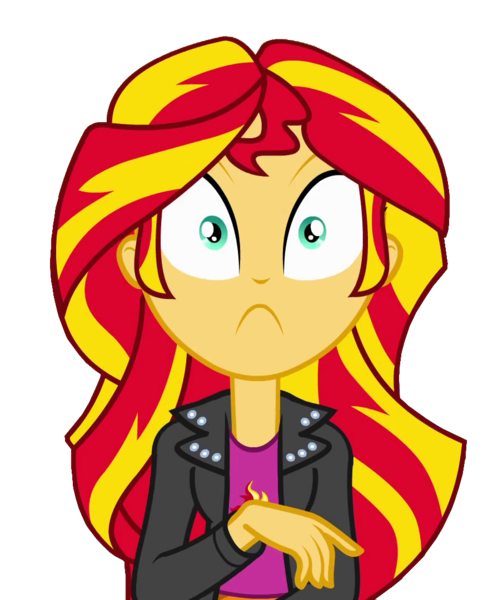 Size: 887x1080 | Tagged: safe, artist:dry-b0nes, derpibooru import, sunset shimmer, equestria girls, simple background, solo, transparent background, vector