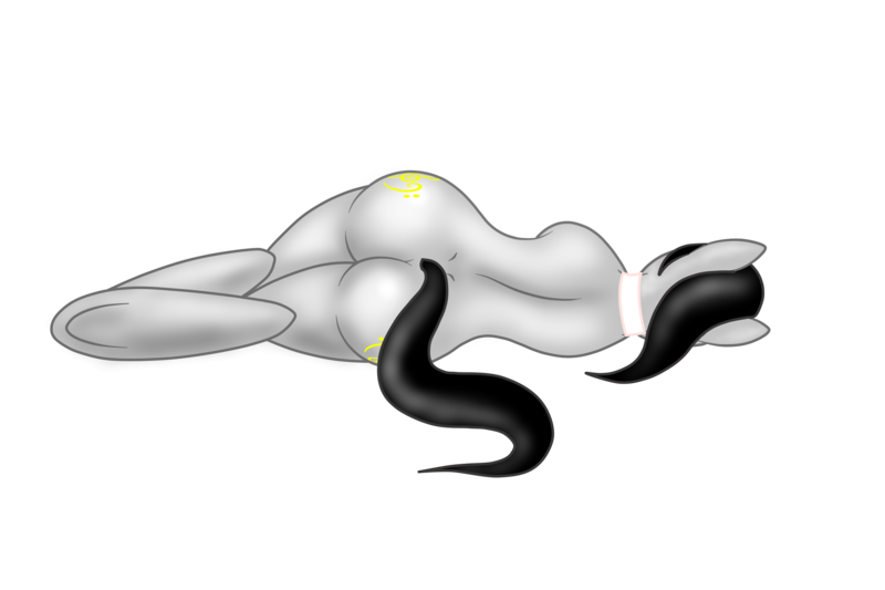 Size: 3000x2000 | Tagged: artist:thepianistmare, bass clef, buttcrack, derpibooru import, female, oc, oc:klavinova, plot, plump, pose, questionable, simple background, sleeping, solo, solo female, transparent background, treble clef, underhoof, unofficial characters only