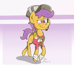 Size: 870x787 | Tagged: safe, artist:trace-101, derpibooru import, scootaloo, crossover, scout, scoutaloo, solo, team fortress 2