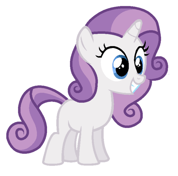 Size: 651x641 | Tagged: safe, artist:unoriginai, derpibooru import, oc, unofficial characters only, pony, unicorn, filly, goddamnit unoriginai, magical lesbian spawn, offspring, parent:rarity, parent:sweetie belle, parents:raribelle, product of incest, simple background, solo, white background