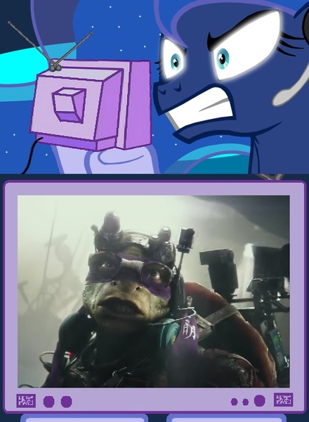 454843 Safe Derpibooru Import Princess Luna Donatello Exploitable Meme Meme Obligatory 0932