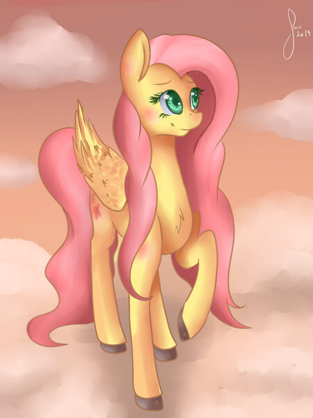 Size: 1200x1600 | Tagged: artist:saoiirse, derpibooru import, fluttershy, safe, solo