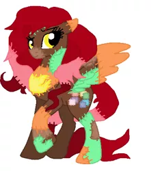 Size: 401x454 | Tagged: safe, artist:ifindrandomocs, derpibooru import, oc, unofficial characters only, pegasus, pony, patches, solo