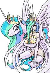 Size: 219x320 | Tagged: artist:stoic5, breasts, busty princess celestia, derpibooru import, female, flockdraw, human, humanized, human ponidox, princess celestia, suggestive