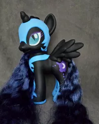 Size: 820x1024 | Tagged: artist:hannaliten, custom, derpibooru import, irl, nightmare moon, photo, safe, styling size, toy