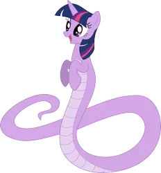 Size: 1889x2038 | Tagged: artist:kaylathehedgehog, derpibooru import, lamia, original species, safe, simple background, solo, transparent background, twilamia, twilight snakle, twilight sparkle, vector