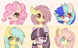 Size: 1280x787 | Tagged: artist:rarishes, askbattyshy, askflutterpsycho, ask-pon3, derpibooru import, fluttershy, go-ask-maudpie, morningtwilightsparkle, pinkie pie, pinkie-replies, portrait, raindropsanswers, safe, tumblr crossover, tumblr universe, twilight sparkle