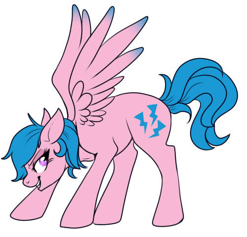 Size: 500x480 | Tagged: safe, artist:lulubell, derpibooru import, firefly, pegasus, pony, female, g1, g1 to g4, generation leap, lidded eyes, mare, simple background, smiling, smirk, solo, transparent background, wings