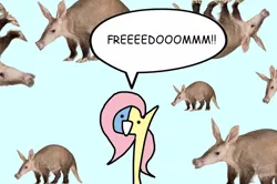 Size: 600x398 | Tagged: aardvark, artist:wollap, braveheart, comic, derpibooru import, fluttershy, freedom, not salmon, safe, scotland, screaming, wat