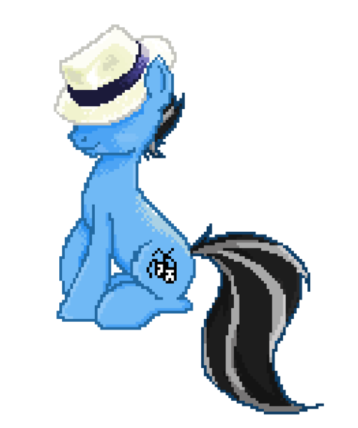Size: 525x628 | Tagged: artist:capreola, derpibooru import, fallout equestria, oc, oc:silver lining, pixel art, safe, solo, unofficial characters only