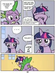 Size: 4870x6472 | Tagged: safe, artist:redapropos, derpibooru import, spike, twilight sparkle, twilight sparkle (alicorn), alicorn, pony, comic:maybe later spike, absurd resolution, comic, crying, feels, female, forgiveness, hug, mare