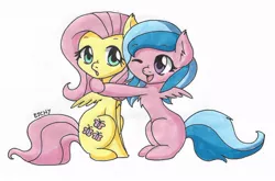 Size: 1024x677 | Tagged: artist:mikixthexgreat, derpibooru import, fluttershy, oc, safe